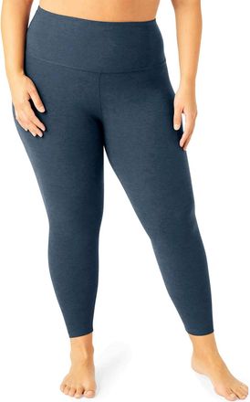 Beyond Yoga Spacedye Caught In The Midi High Waisted Leggings - Plus In Navy