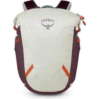 Osprey Transporter 22-Liter Zinch Backpack in Mystery White/Moody Burgundy at Nordstrom