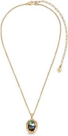 Ettika Abalone Pendant Necklace at Nordstrom
