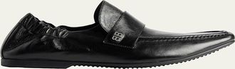 Balenciaga Mens Palermo BB Goatskin Loafers