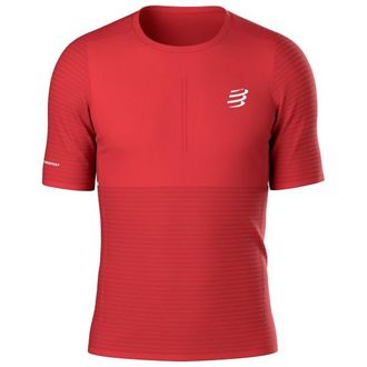 Compressport Pro Racing S/S T-Shirt Laufshirt f&uuml;r Herren | rot