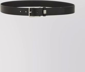 HUGO BOSS adjustable leather belt for versatile wear