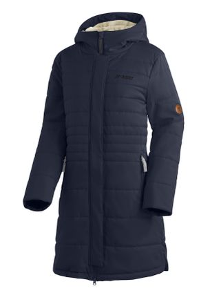 Maier Sports Winterjacke MAIER SPORTS LAERKE 2.0, Damen, Gr. 38, blau (dunkelblau), 100% Polyester, regular fit, Jacken Winterjacke, Damen Mantel, atmungsaktiver W