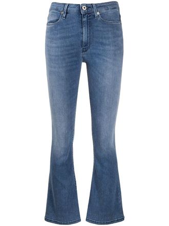 Dondup Pantaloni crop slim - Blu