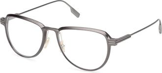 Ermenegildo Zegna round-frame glasses - Grey