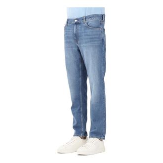 Tommy Hilfiger Heren, Jeans, Blauw, Maat: W34 Katoen