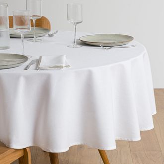 La Redoute Interieurs SCENARIO rond vlekbestendig katoenen tafelkleed