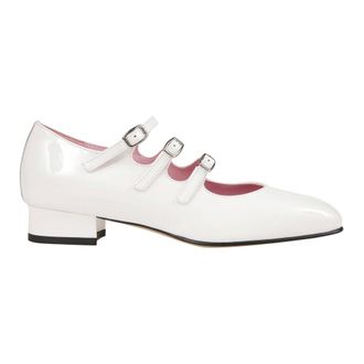 Carel Dames, Schoenen, Wit, Maat: 38 EU Leer