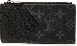 Louis Vuitton Pre-owned Coin Card Holder - Dames - Vintage Accessoires - Zwart - ONE Size - Leer - Vintage