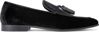 Kurt Geiger Mens Henry Loafer Loafers - Black Fabric - Size UK 6