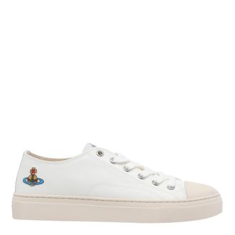 Vivienne Westwood White Color Block Sneakers