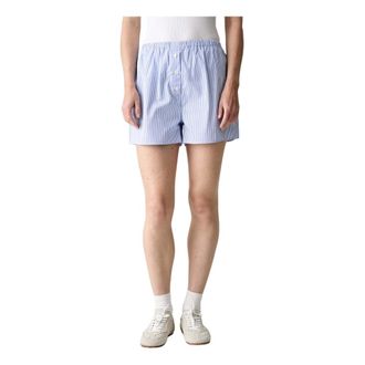 Sporty & Rich Short Shorts - - Shorts - Donna - Blu - S