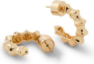 Jennifer Fisher Murphy Mini Hoop Earrings in Yellow Gold at Nordstrom