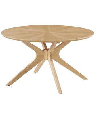 ModWay Crossroads Round Wood Coffee Table