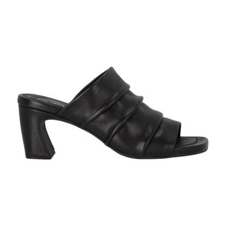 Ash Heeled Mules, female, Black, Size: 10 US EVA Mule