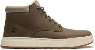 Timberland Mens Maple Grove Boots - Brown Leather - Size UK 8