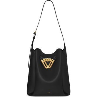 JW PEI Charlene Double Buckle Shoulder Bag in Black at Nordstrom