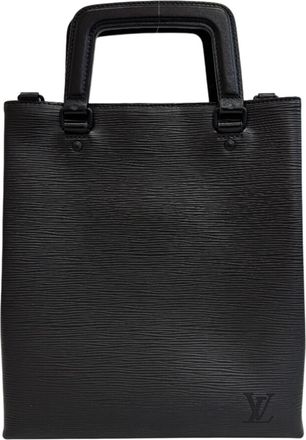 Louis Vuitton Black Epi Leather Handbag Shoulder Bag (Pre-Owned)