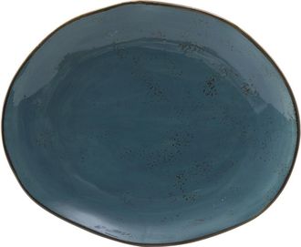 Tuxton Artisan Geode Platter 13-1/4x11, 12 Pieces