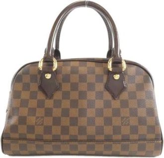 Louis Vuitton Pre-owned Handbags, female, Brown, Size: ONE SIZE Pre-owned Vintage Canvas Handbag