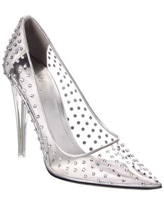 Valentino Rockstud 110 Vinyl & Leather Pump