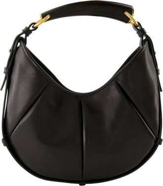 Saint Laurent Tassen, Dames, Zwart, ONE Size, Leer, Mombasa Small