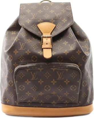 Louis Vuitton 1999 Montsouris GM backpack - Brown