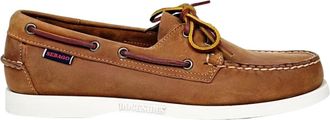 Sebago Docksides Portland Crazy Horse - Heren - Bootschoenen - Bruin - 43 EU - Leer - Schoenen