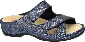 Berkemann Janna - Dames - Sleehakken - Blauw - 36 1/2 EU - Leer - Schoenen