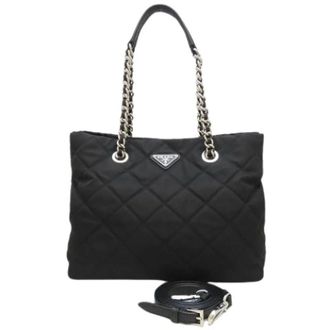 Prada Pre-owned Vintage Tote Bag - Pre-owned - Mujer - Negro - ONE SIZE