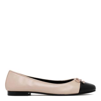 Tory Burch Tory Burch, Ballerinas, female, Pink, Size: 6 US Rose Pink Cap Toe Ballet Shoes