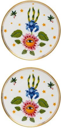 BITOSSI HOME Set of 2 Pieces - Plate Cm.17 Scent