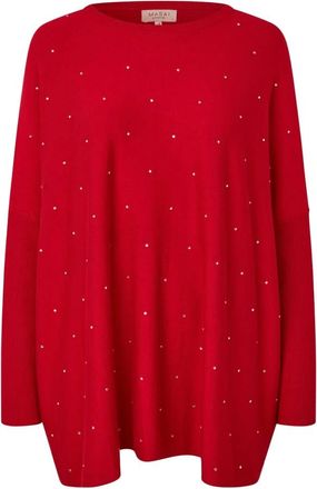 Masai Top - - Knitwear - Donna - Rosso - L