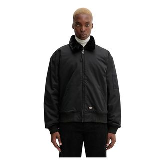 Dickies Heren, Jassen, Zwart, Maat: XL Leer