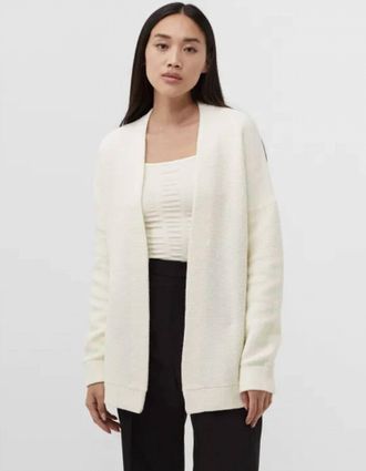Free People Ottoman Cardigan In Ecru, Off White