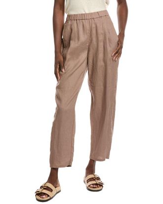Eileen Fisher Linen Ankle Lantern Pant