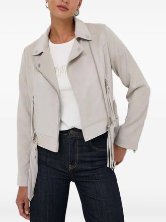 Guess Co zip belted jacket - Grey
