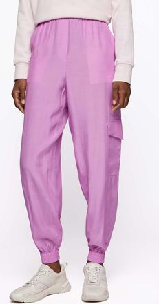 HUGO BOSS Dames Boss Tacargo Broek in Roze
