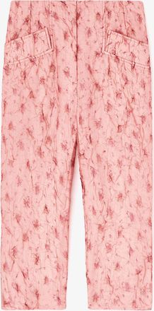 Ganni Capri Pants in Shibori Organza - Size 32 Lantana