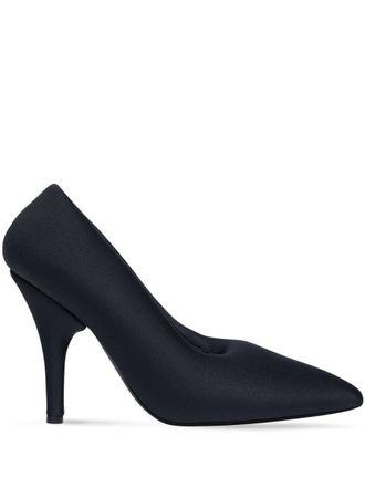 Balenciaga Black Slip On Pumps