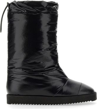 Gia Borghini Black Drawstring Boots