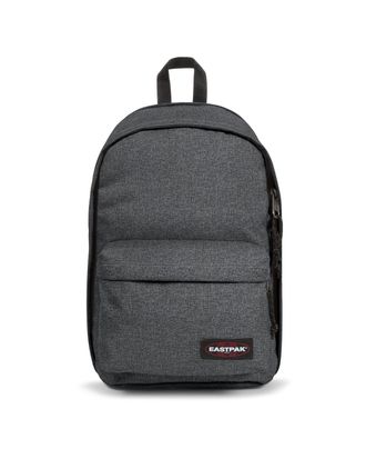Eastpak Freizeitrucksack EASTPAK BACK TO WORK, Damen, Gr. B/H/T: 29,5cm x 43cm x 25cm, schwarz (grau, schwarz), Textil, Basic, Rucks&auml;cke Freizeitrucksack, Sch