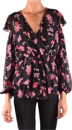 Pinko Multicolor Blouse - Dames - Blouses - Veelkleurig - S - Overhemden