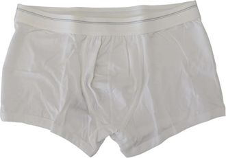 Dolce & Gabbana Witte Katoenmix Regular Boxershorts - Heren - Onderbroek - Wit - S - Katoen - Ondergoed