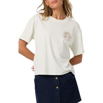 O'Neill OG Salty Circle Surfer Graphic T-Shirt in Tofu at Nordstrom, Size Xx-Large