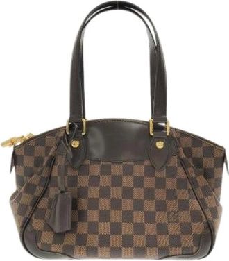 Louis Vuitton Pre-owned Handbags, female, Brown, Size: ONE SIZE Pre-owned Verona Damier Handbag
