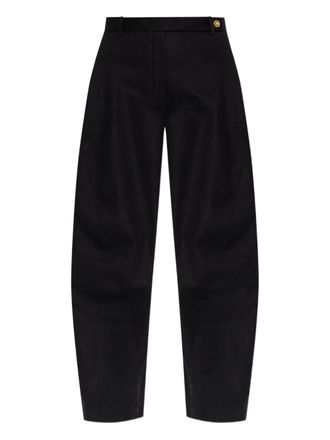 Versace High-Waisted Wide-Leg Trousers
