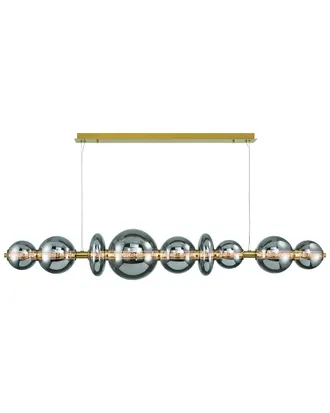Eurofase Lighting Atomo 9-Light 74In Linear Chandelier