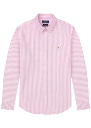 Polo Ralph Lauren Striped Cotton Shirt - Pink - XL
