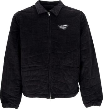 The Hundreds Wave Jacket - Heren - Winterjassen - Zwart - L - Katoen - Jassen